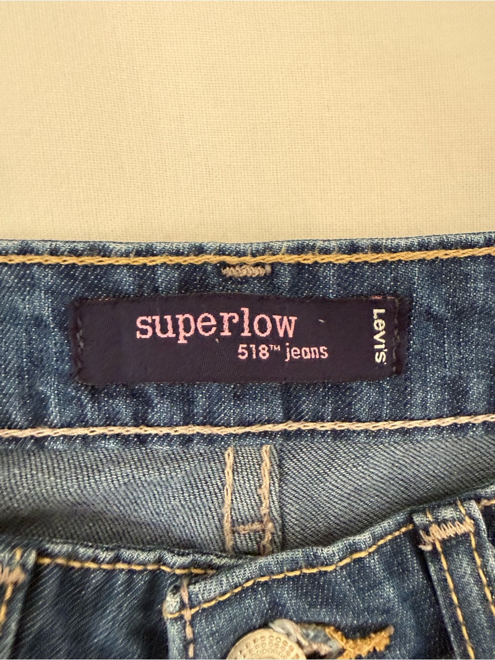 levi's low rise bootcut jeans - Picture 3 of 3